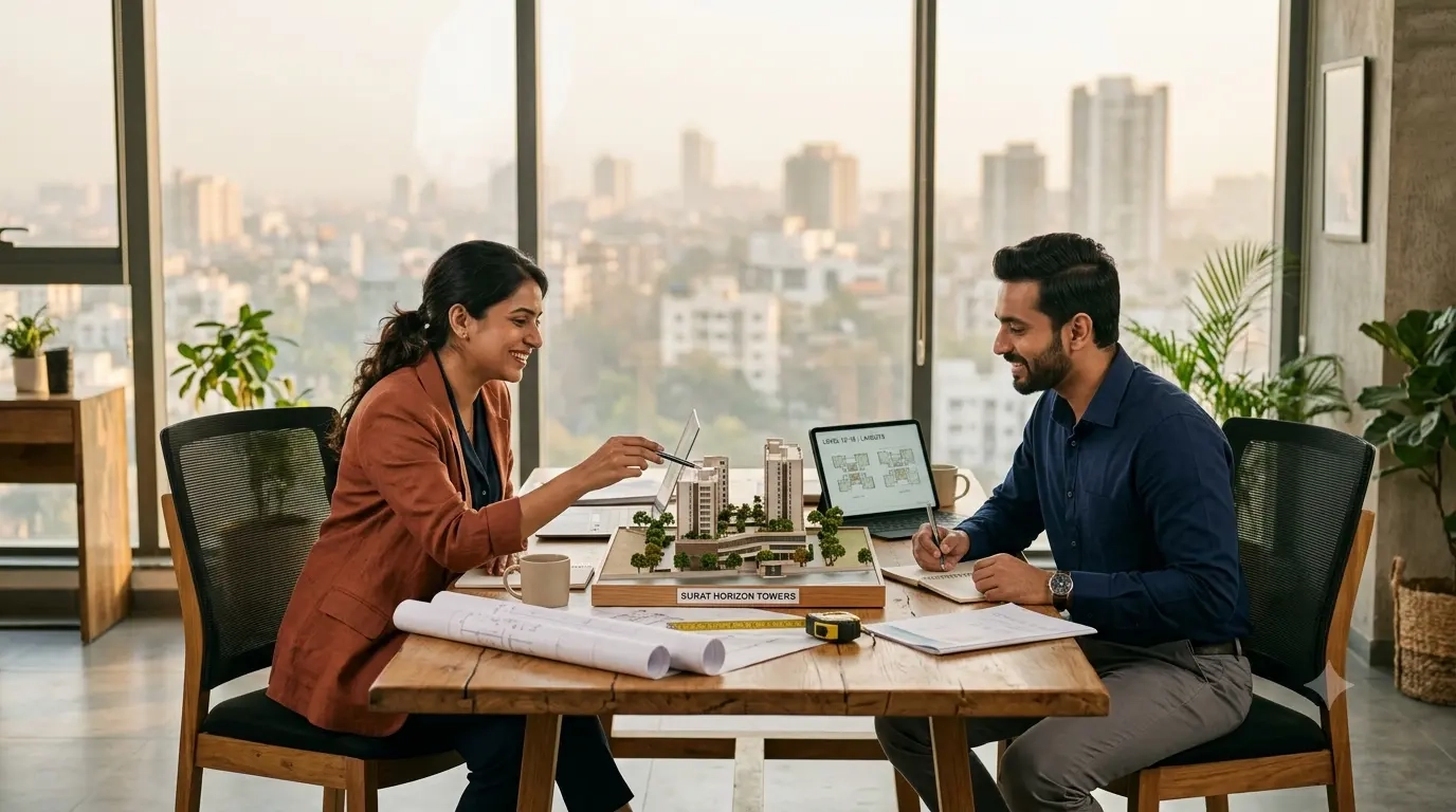 What to Look for in Veerbhadra Avenue property listings in Surat