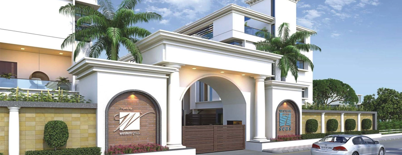Western 7 Seas residential project exterior elevation slider image