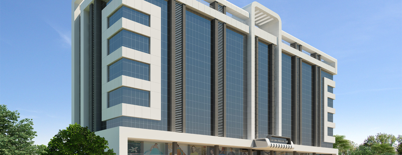 Western Business Park Commercial Building Exterior View