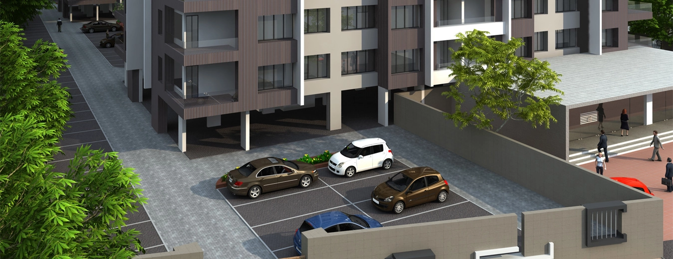 Western Height residential project amenities and landscape area